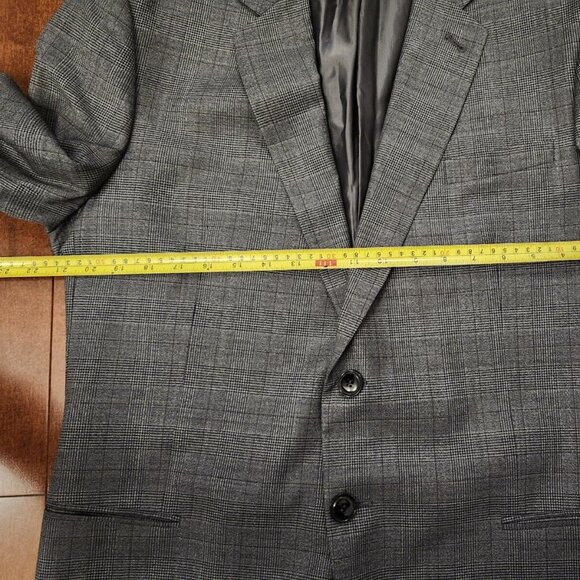 Giorgio Armani Taylor men's gray suit set in size 54 virgin wool - Picture 9 of 16